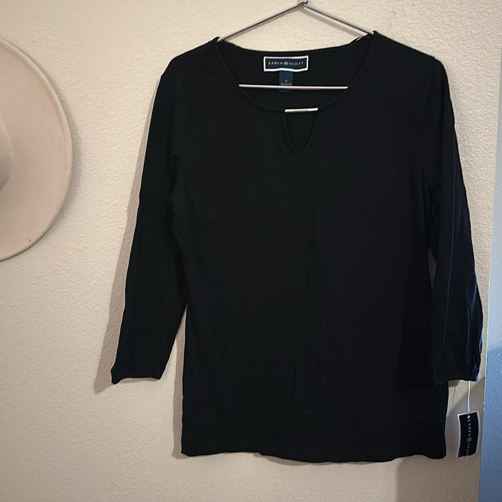 NWT Karen Scott Blouse
